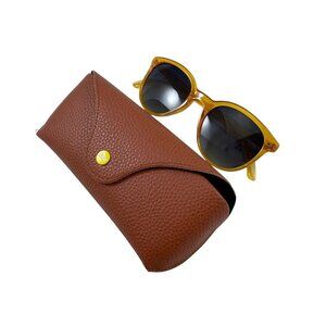 Sunski Sunglasses Makani Honey Frames Ocean Lenses 2007 Designed in California